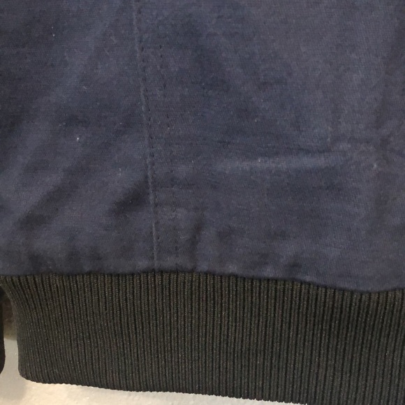 Knock off "Carhartt" coat Men's 2xl navy utility members only look jacket bomber - Picture 8 of 13